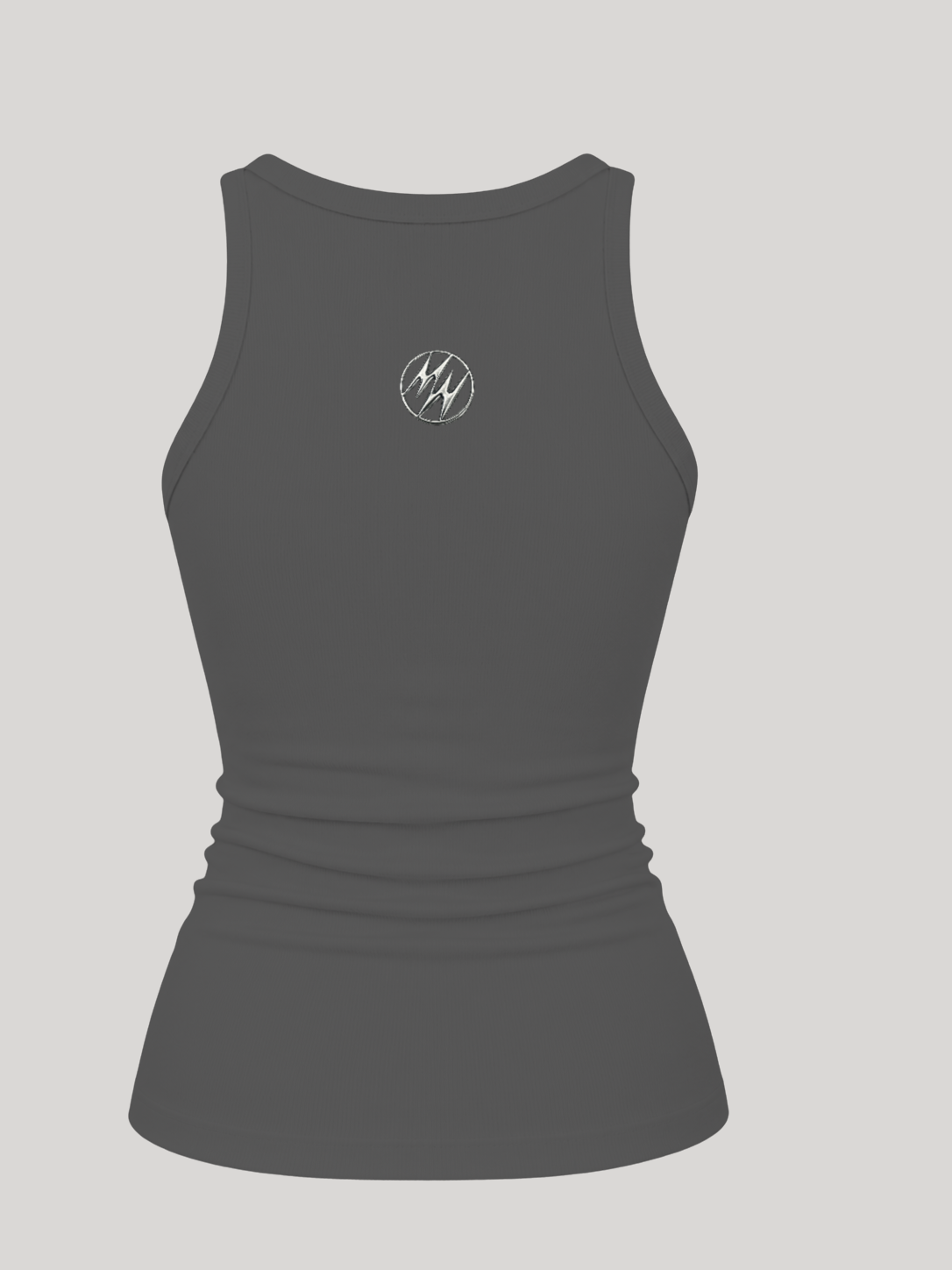 Gray Essential Harness Tank