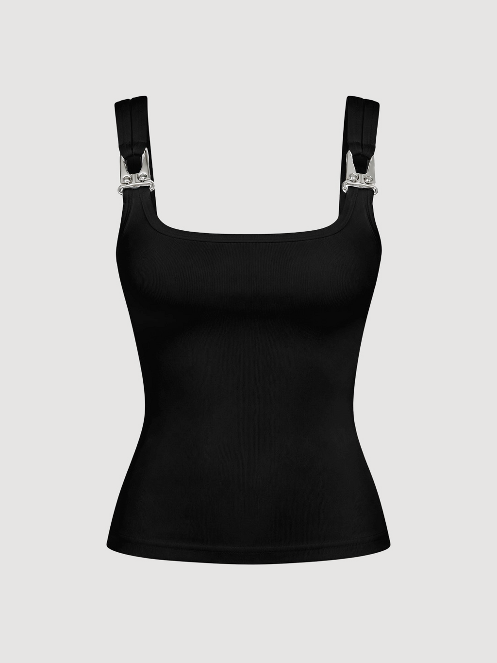 Black Essential Harness Tank